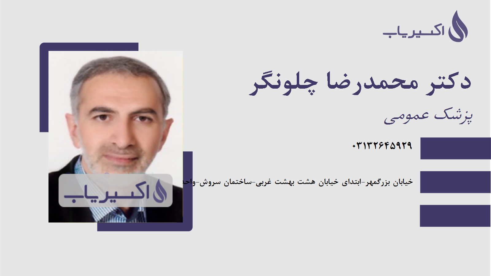 مطب دکتر محمدرضا چلونگر